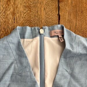 Rebecca Taylor Soft Blue Zip-Up dress